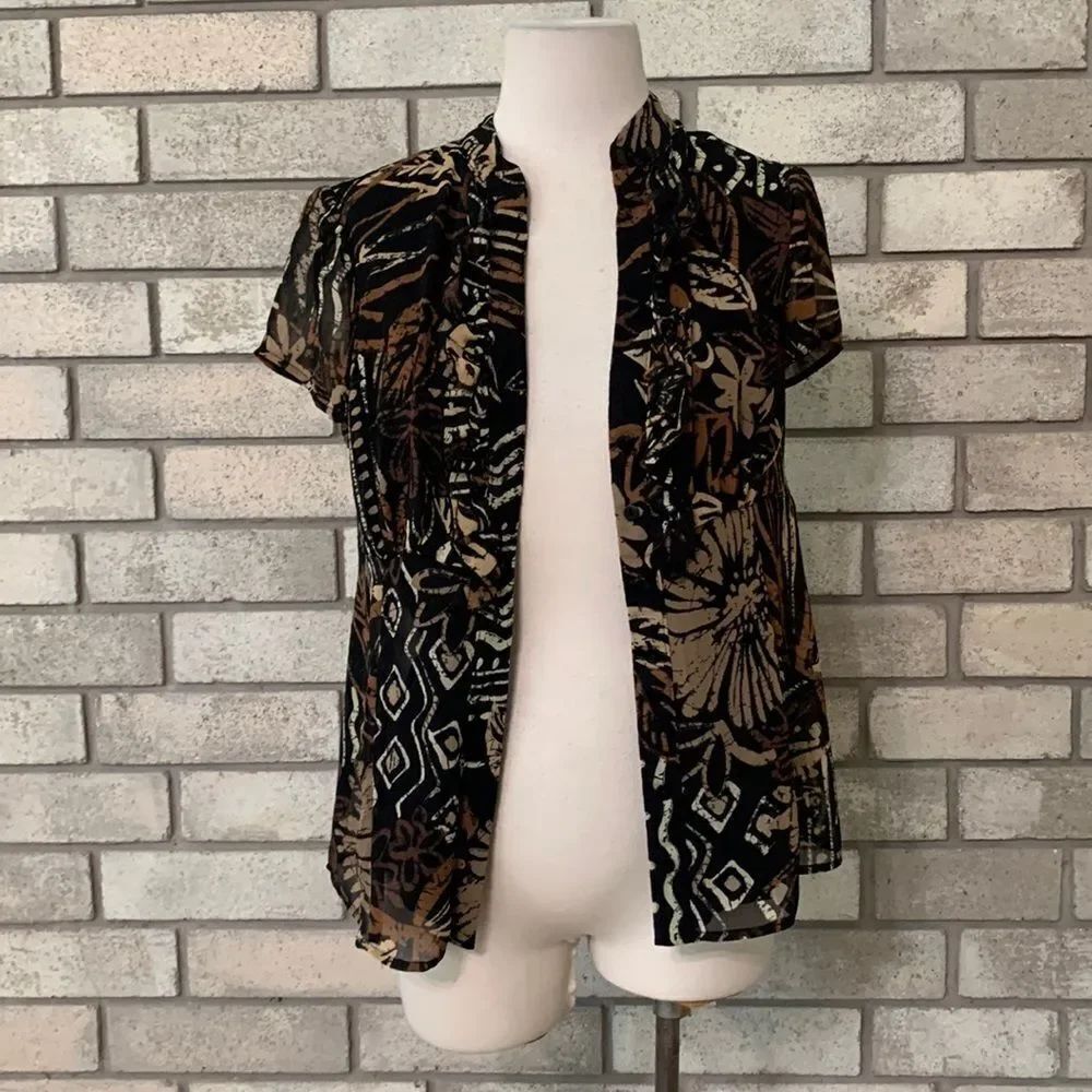 3for$20 button front blouse small